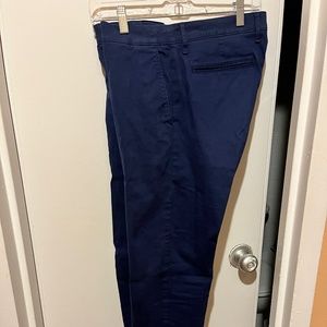 JCrew 484 Chinos Navy 33x30